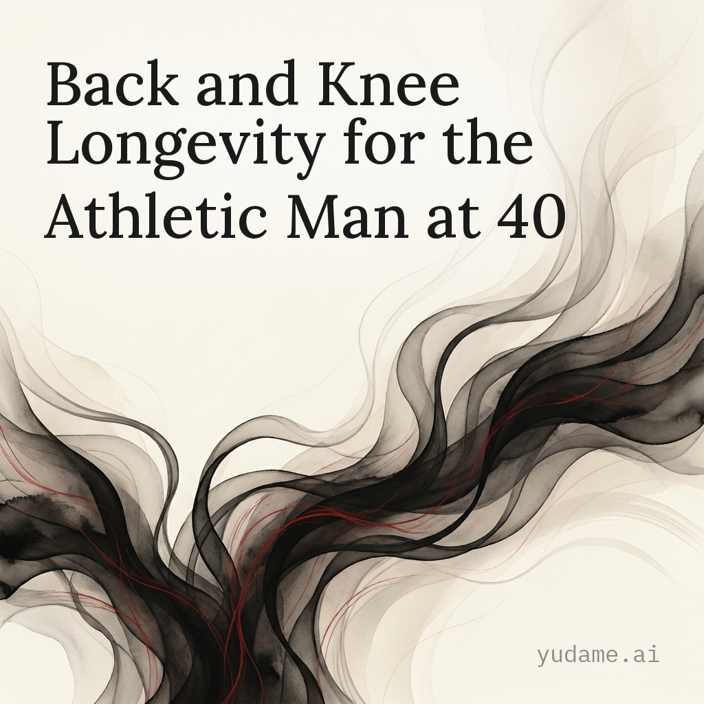Back and Knee Longevity for the Athletic Man at 40